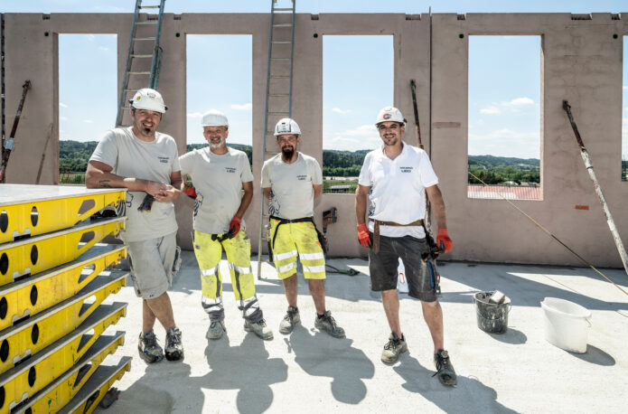 Bauarbeiter Kirchdorfer Gruppe