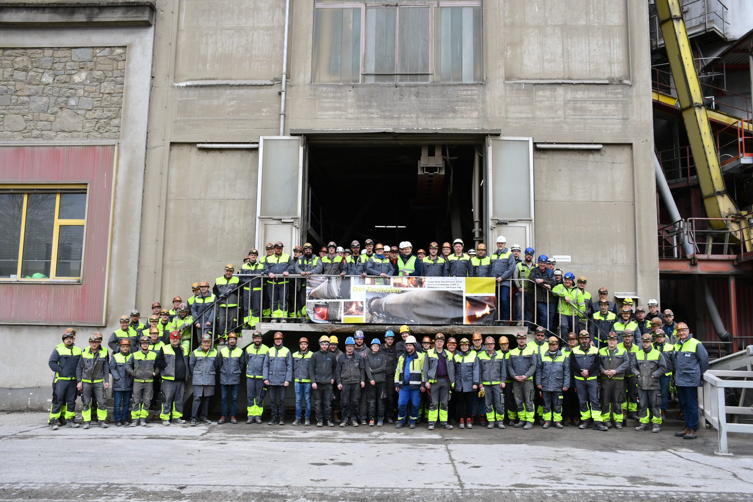 TEam des Kirchdorfer Zementwerks